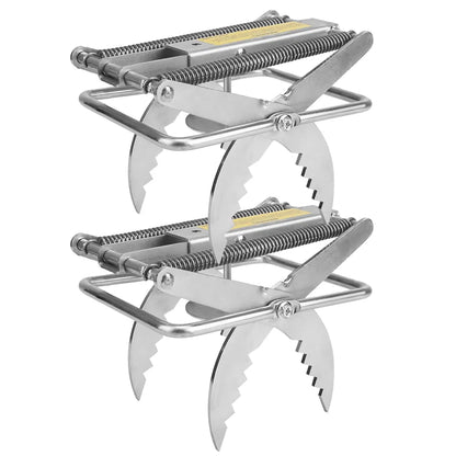 2PCS Easy Setup Mole Traps Outdoor Reusable Scissor Mole Gopher Rodent Control Trap Solid Metal Material For Lawn - view 3