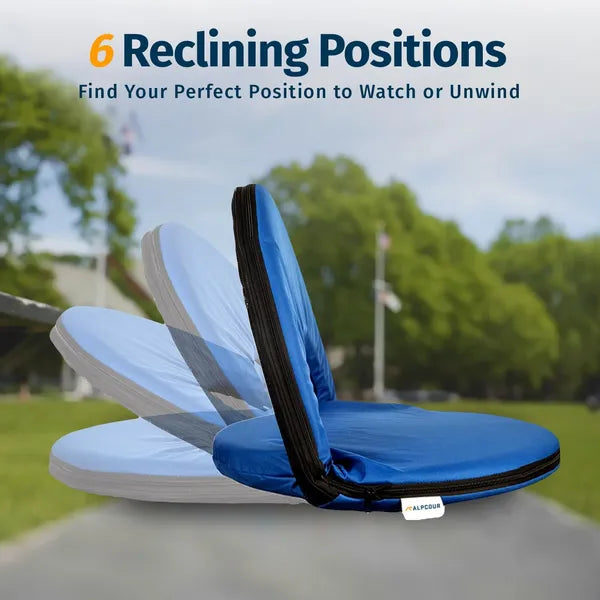 Alpcour Reclining Stadium Seat - Waterproof, 6-Position Comfort For Outdoor Use - view 4