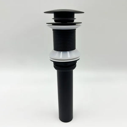 Bathroom Sink Drain Without Overflow, Vessel Sink Lavatory Vanity Pop-Up Drain Stopper, 304 Stainless Steel