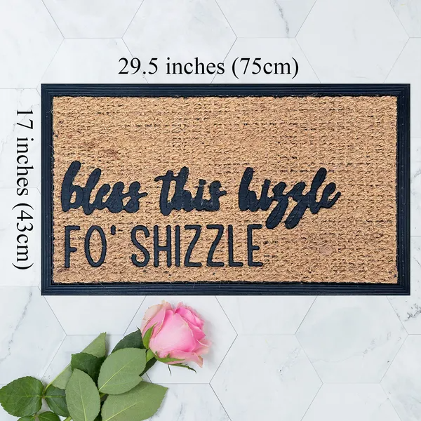 Funny Coir Doormat Hello There Welcome Front Porch Decor Doormat For The Entrance Way Outdoor With Heavy-Duty Non Slip - view 5
