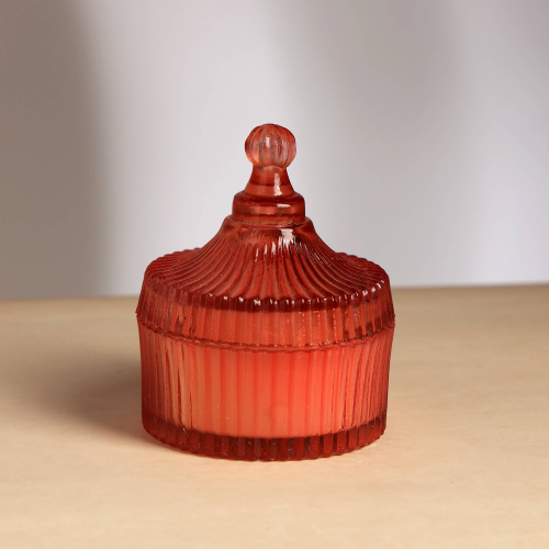 Posh Radiance Scented Wax Candle - Orange - view 6