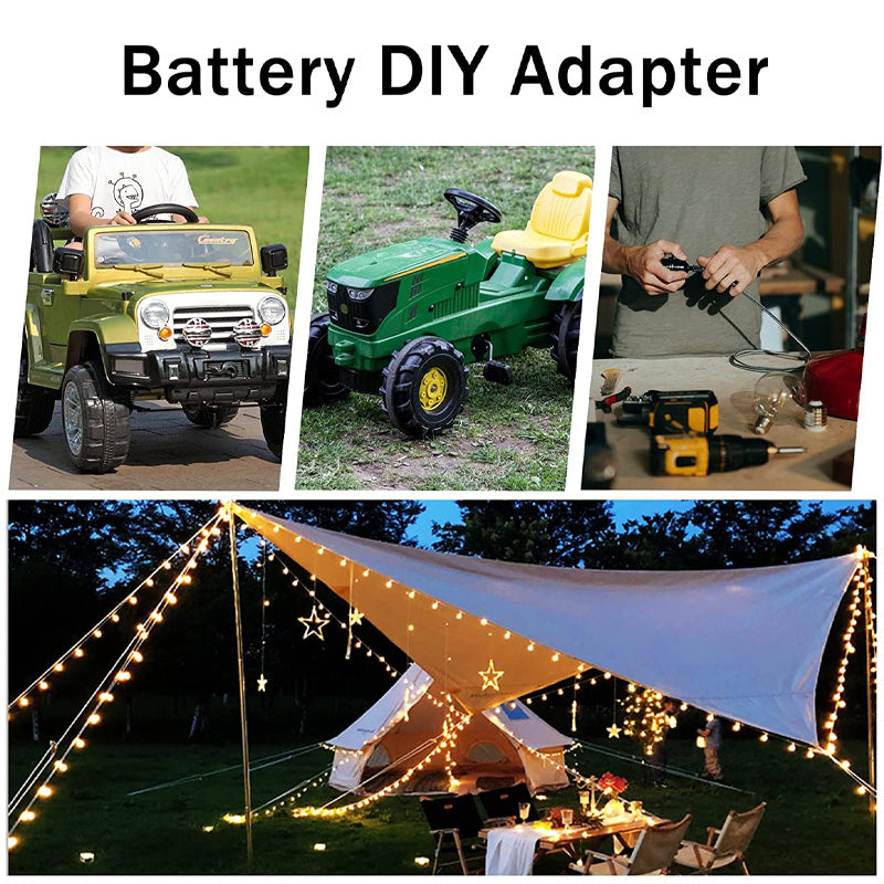 Power Connector DIY Battery Adapter Holder Dock For DeWalt 18V/20V Max Battery - view 6