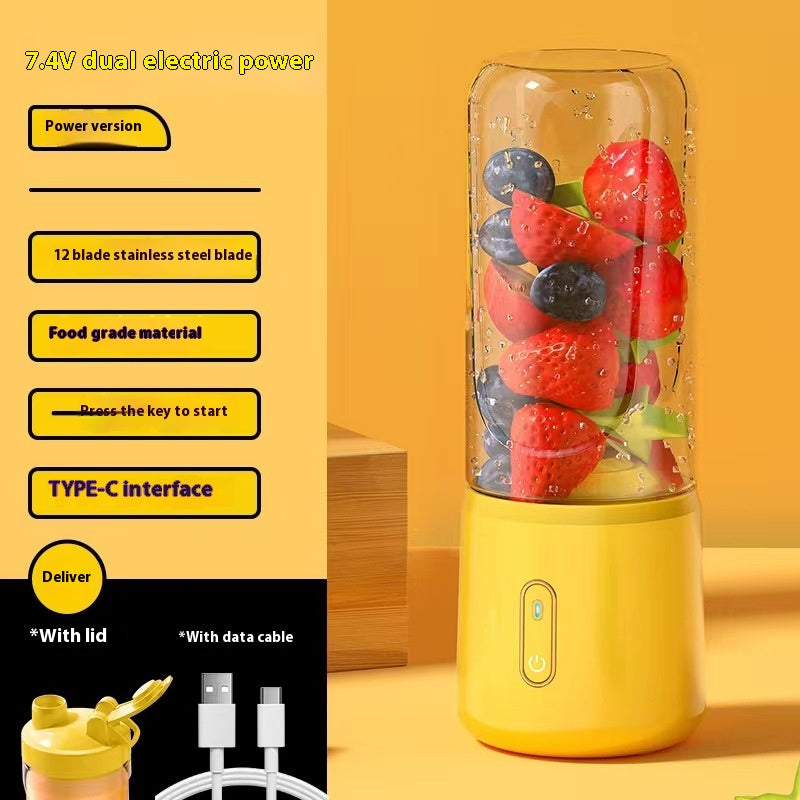 Portable Blender Cooking Machine Charging Juice Cup - view 7