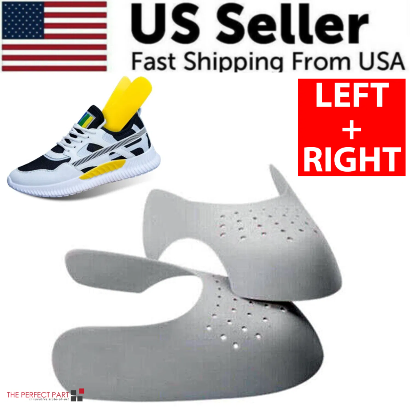 Pair Sneaker Shoe Anti Crease Protector Decreaser Toe Force Creasing Shoes Cover - view 7
