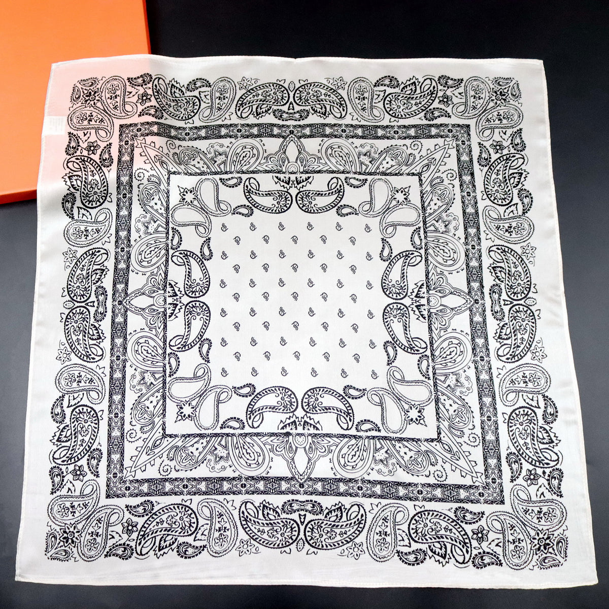 Silk Scarf Small Square Towel Professional Scarf Scarf - view 6