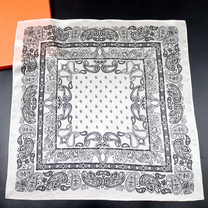 Silk Scarf Small Square Towel Professional Scarf Scarf - view 6