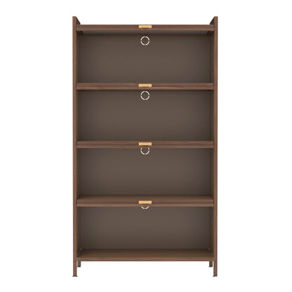 57'' Tall Metal 4 Flip Doors Cabinet, With Ample Storage Space For Bedroom, Office, Living Room, Hallway - view 6