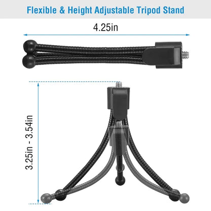 Tripod Stand For Camera Mini Projector Flexible Tripod Holder Heavy Duty Camera Tabletop Mount - view 5