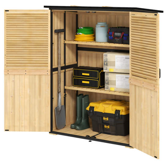 Outdoor Garden Storage Shed Tool House - view 4