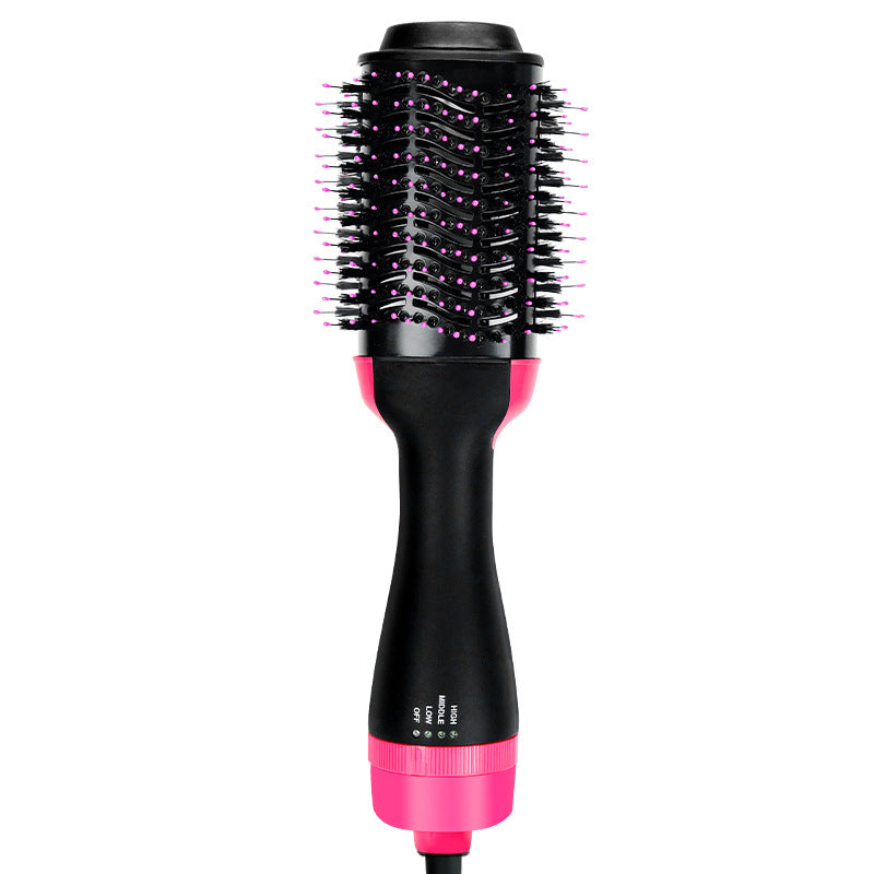 Multifunctional Hair Dryer Hot Air Brush Style Women Hair Straightener Curler One Step Electric Blow Dryer Brush - view 8