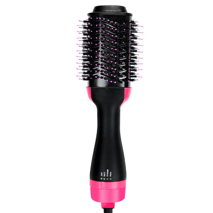 Multifunctional Hair Dryer Hot Air Brush Style Women Hair Straightener Curler One Step Electric Blow Dryer Brush - view 8