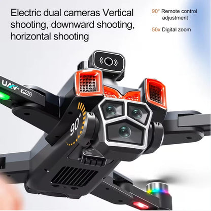 A19 Large Screen Drone: 4.3-inch + 5G Ultra HD Image Transmission, Say Goodbye To Freezing! Brushless Motor + - view 4