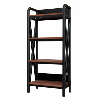 56.30'' Bakers Rack 4-Level Storage Shelves Mental And Wooden Kitchen Shelves, Kitchen Organizers And Storage - view 10