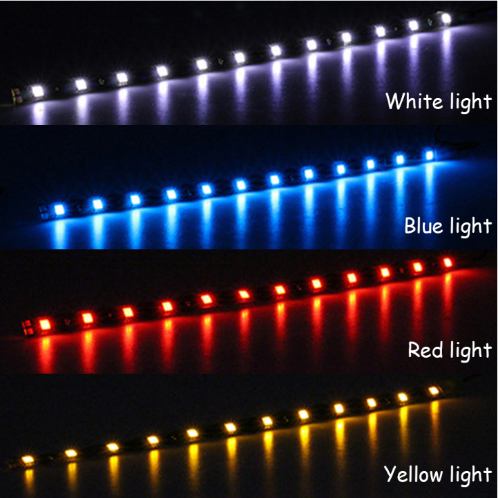 Lot Waterproof 12'' 15 DC 12V Motor LED Strip Underbody Light For Car Motorcycle - view 7