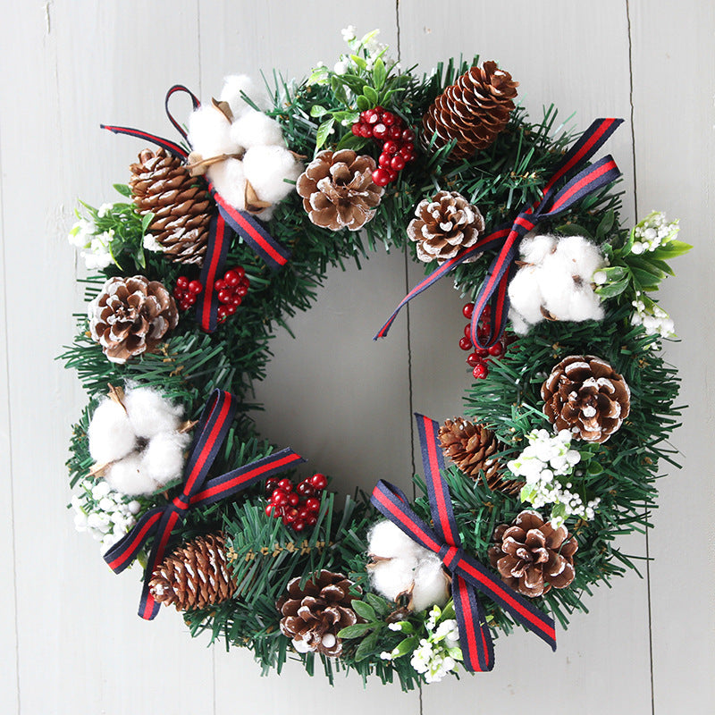 30cm 40cm Christmas Wreath Ornaments Christmas Wreath - view 3