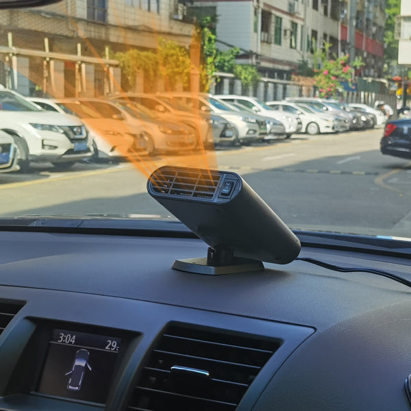 24V Car Truck Heater -200W Fast Heating & Fan Mode, 360° Adjustable - view 3