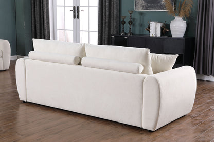 Modern Minimalist Comfortable Compressed BEIGE Sofa - view 10