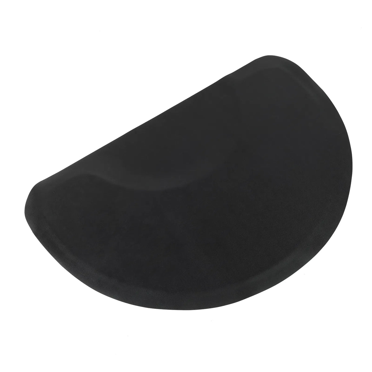 3′x 4.5′x 1/2" Beauty Salon Semicircle Anti-fatigue Salon Mat (Round Outside And Round Inside) Black - view 7