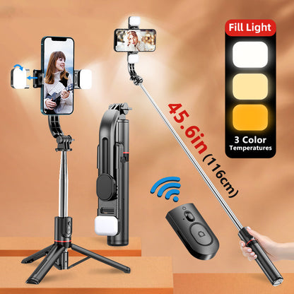 Cell Phone Bluetooth Selfie Stick Tripod - view 2