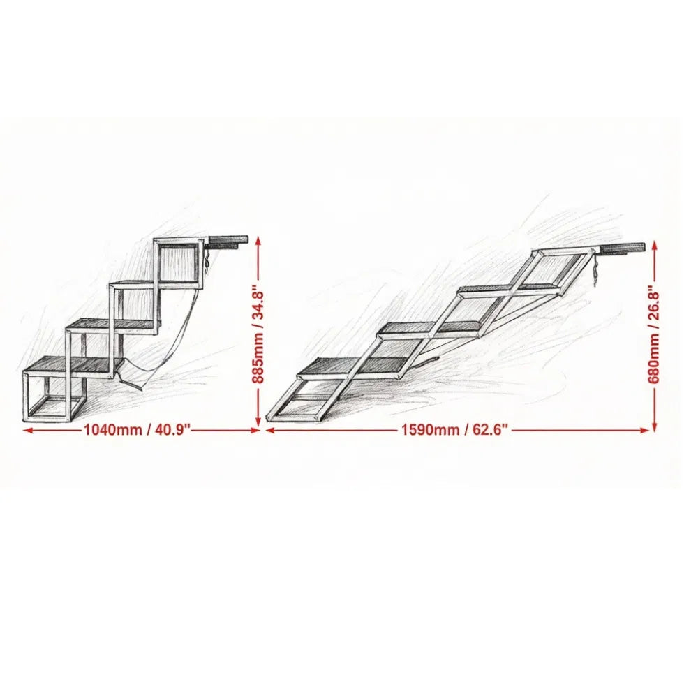 Folding Dog Car Ramp - view 7