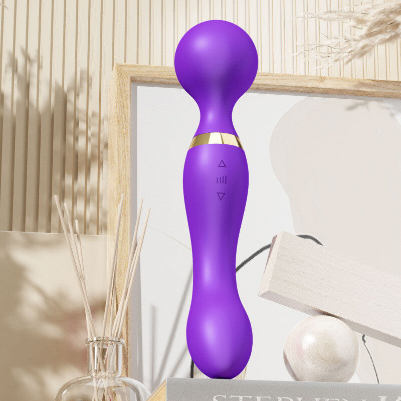Powerful Multi-Speed Magic Massager Wand Massage Full Body USB Rechargeable 20s - view 4
