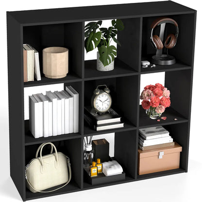 Cube Storage Organizer - Open Cube Bookshelf With Removable Back Panels, Display Storage Bookcase For Living Room - view 10