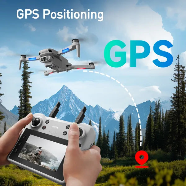 4DF8 4.5" Screen GPS Drone With Camera For Adults, Auto Return/Follow Me 5G FPV - view 5