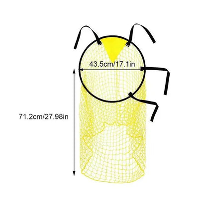 2-Pack Top Bins Football Target Net, Foldable Soccer Training Net With Goal, Easy To Install And Disassemble - view 2