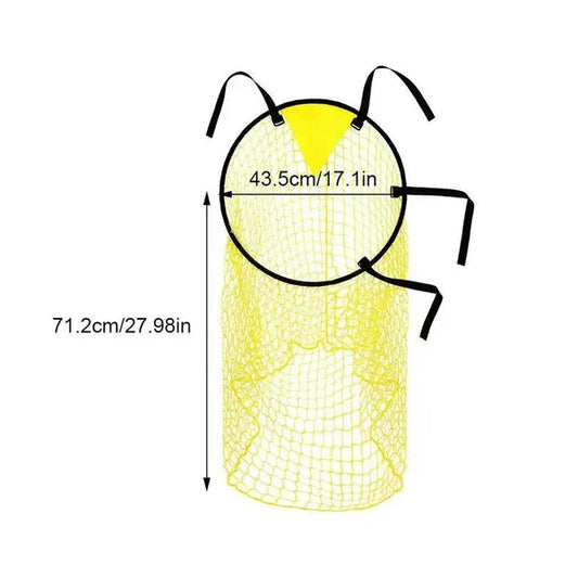 2-Pack Top Bins Football Target Net, Foldable Soccer Training Net With Goal, Easy To Install And Disassemble - view 2