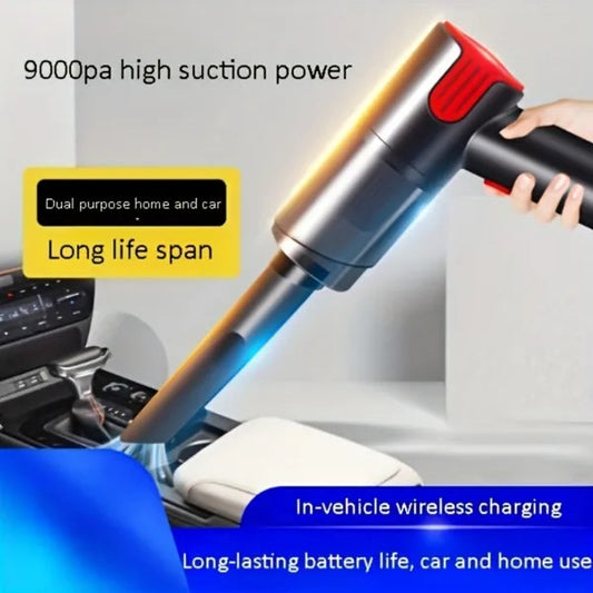 Wireless-silver Car Vacuum Cleaner Wireless Usb Charging Car Vacuum Cleaner Home Handheld Mini Desktop Vacuum Cleaner