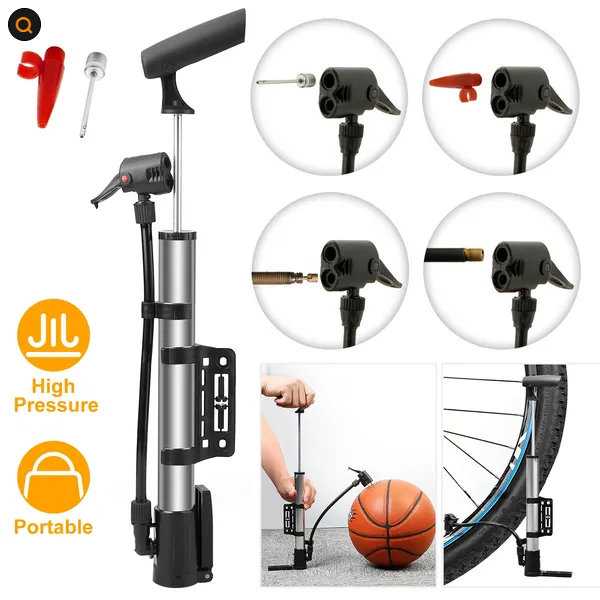 Mini Bike Portable Bicycle Tire Inflator Ball Air Frame For Mountain Road Bike - view 2