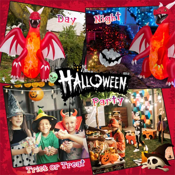 8 Feet Halloween Inflatables - view 7