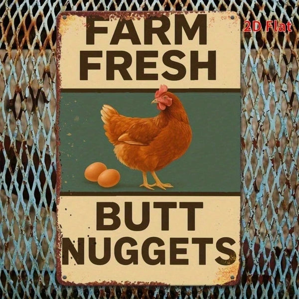 8x12 Inch ( 20.3x30.5cm ) Vintage Rustic Aluminum Sign Farmhouse - view 4
