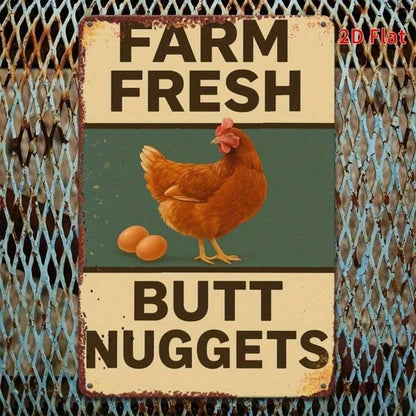 8x12 Inch ( 20.3x30.5cm ) Vintage Rustic Aluminum Sign Farmhouse - view 4