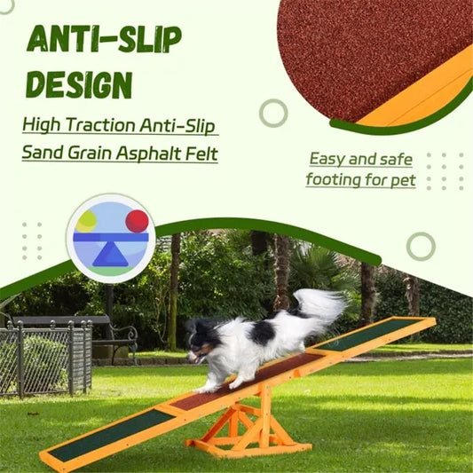 Wooden Dog Agility Seesaw - view 2
