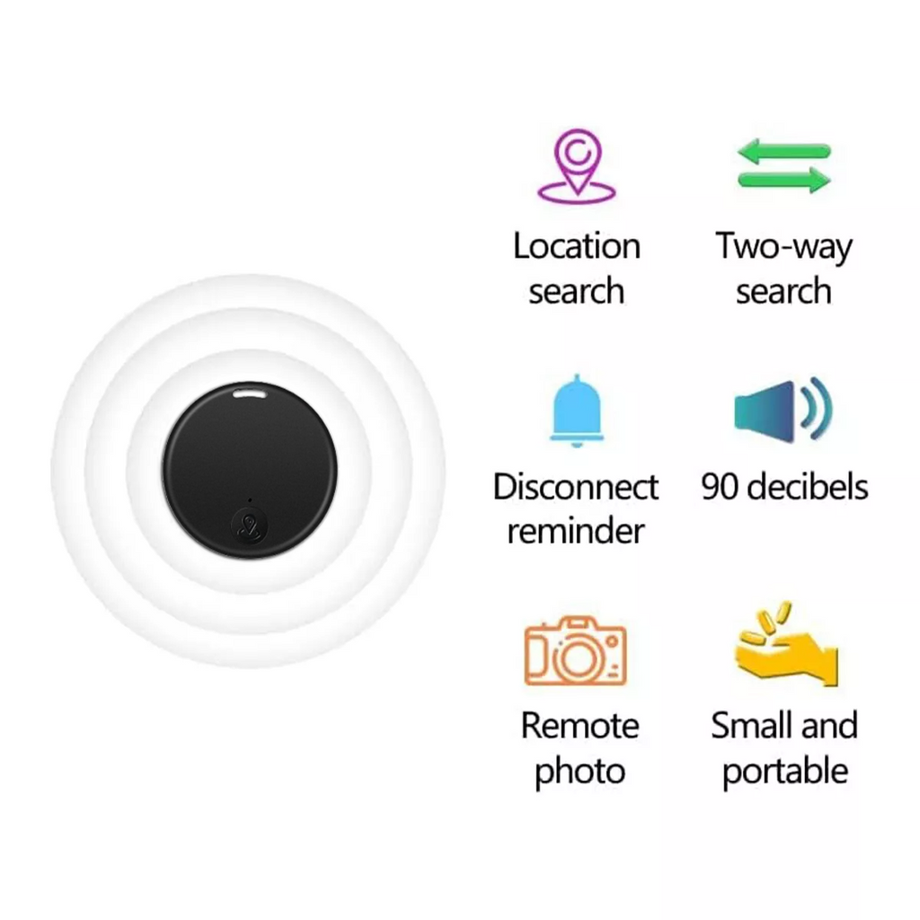 Rastreador Bluetooth GPS — llaves, mascotas y más