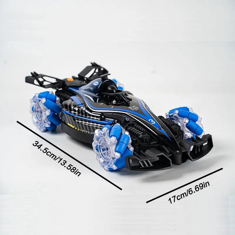 Remote Control Toy Car F1 Racing Style, With Music And Light, The Tail Can Be Spray. - view 9