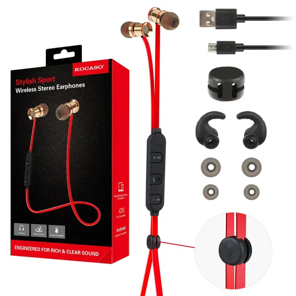 Sport Headsets Wireless V4.1 In-Ear Stereo Headphones Sweat-proof Running Earphones - view 5