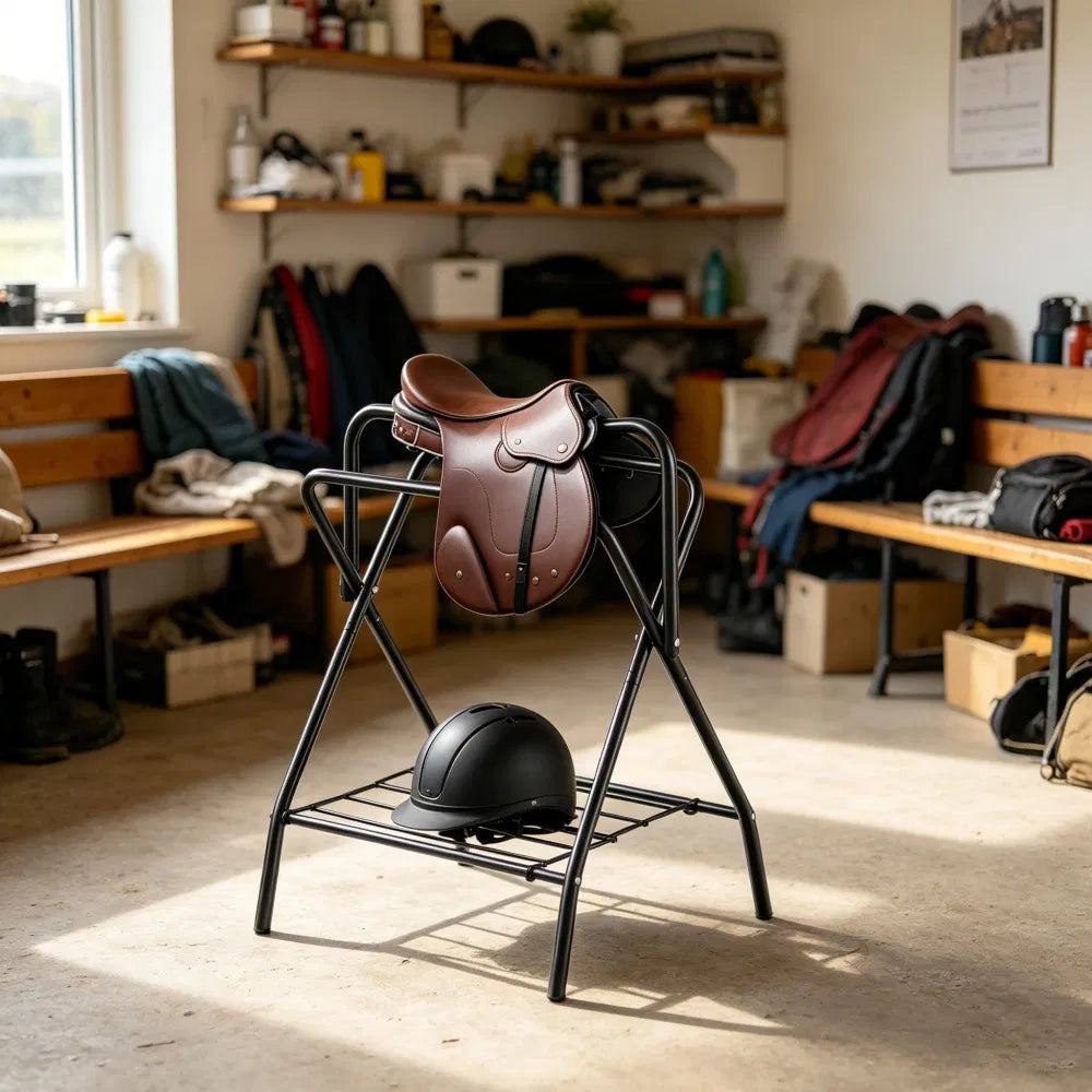 Folding Saddle Rack with Foldable for Garage - view 6