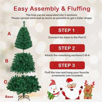 7 Feet Green Christmas Tree - view 5