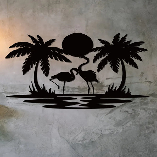 Elegant Metal Swan Sculpture Living Room Bedroom Decor Gift - view 9