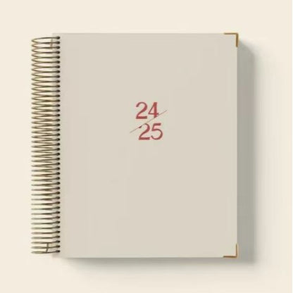 24to25 Daily Planner Annual Planning Notebook