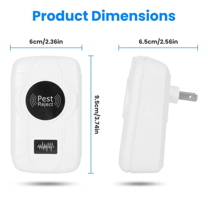 6-Pack Ultrasonic Insect Repellent - Dual Sound-Wave Tech - view 6