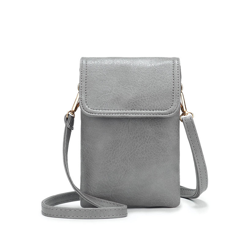 Women's Leather Phone Crossbody Bag - view 8