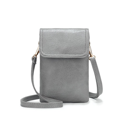 Women's Leather Phone Crossbody Bag - view 8