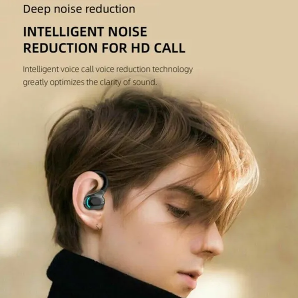 New Bluetooth 5.1 Headset Wireless Earbuds Earphones Stereo Headphones Ear Hook - view 5