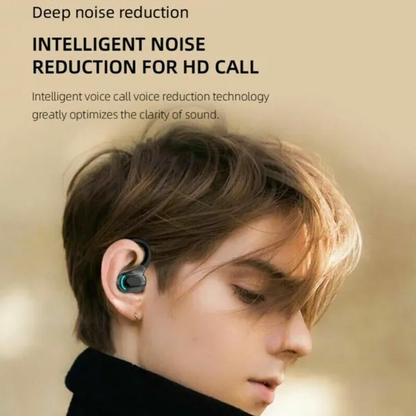 New Bluetooth 5.1 Headset Wireless Earbuds Earphones Stereo Headphones Ear Hook - view 5