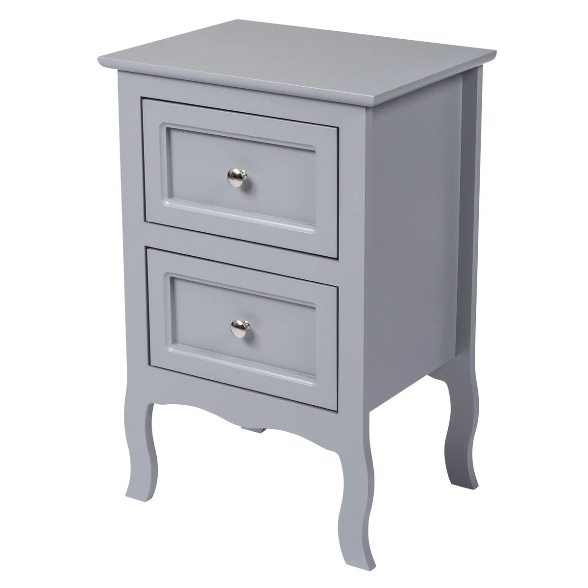 2pcs Country Style Two-Tier Night Tables Large Size Grace - view 8