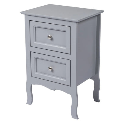 2pcs Country Style Two-Tier Night Tables Large Size Grace - view 8