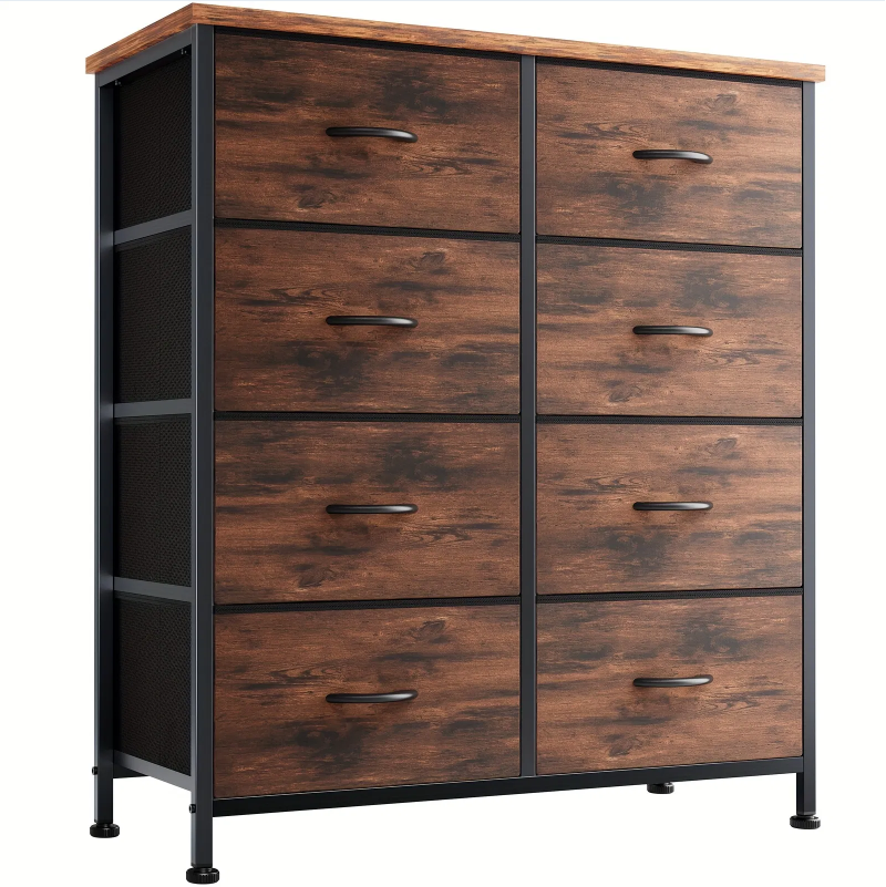 Dresser For Bedroom With 8 Drawers Tall Dresser - view 7